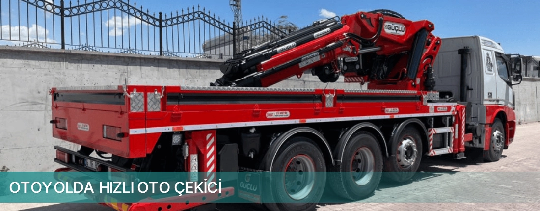 Güzelbahçe İlçemi Otoyolda Hızlı Oto Çekici